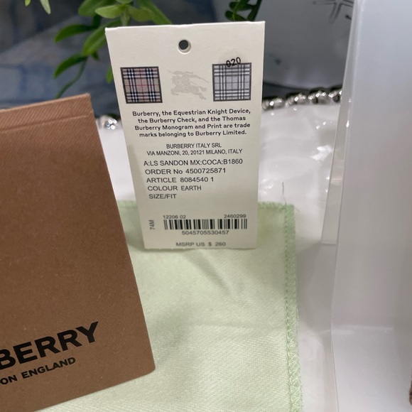 BURBERRY Sandon Canvas Check Slim Card Case NWT! - Picture 13 of 16